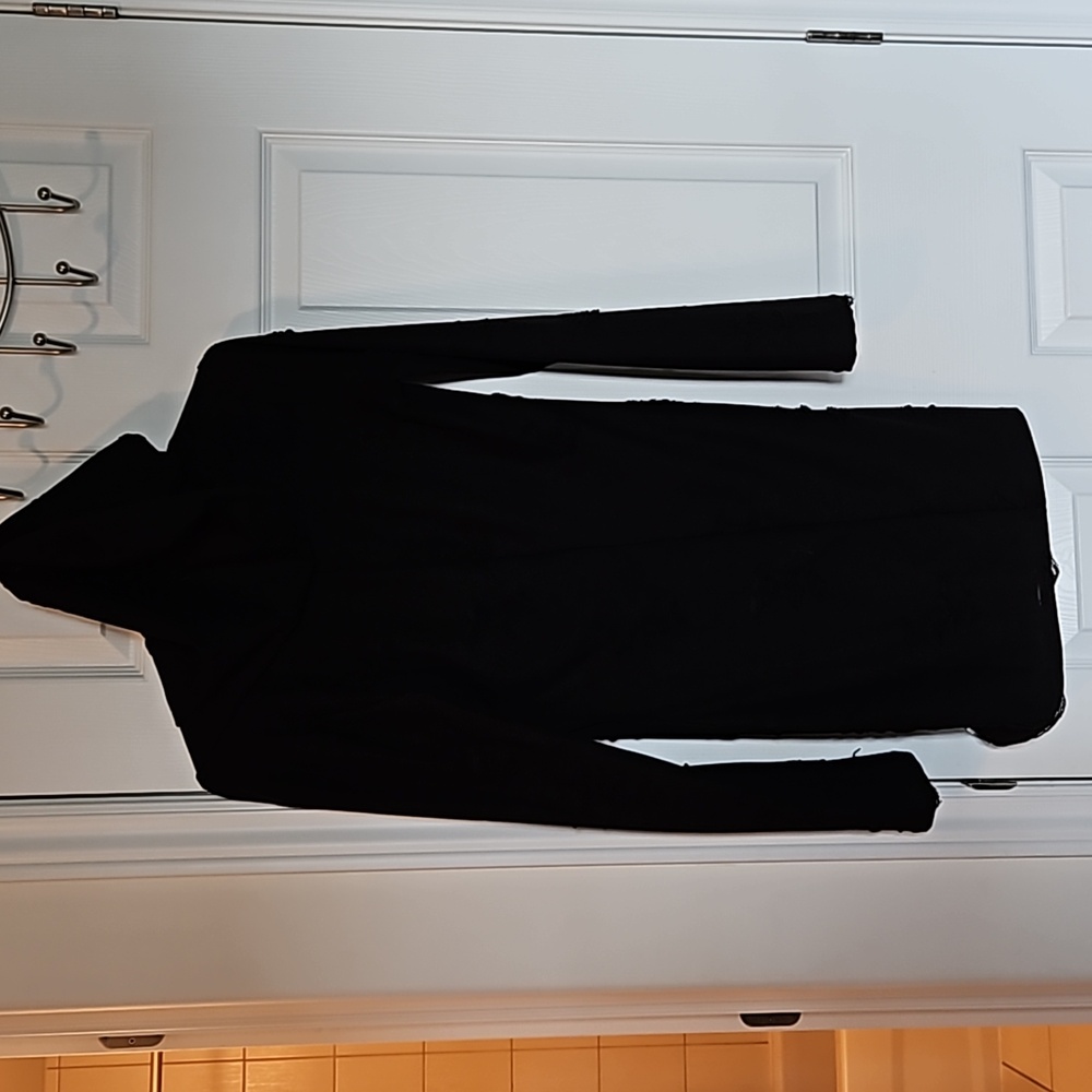 H&M Divided distressed hooded dress